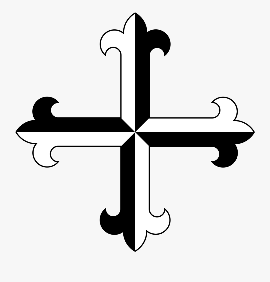 Dominican Cross Basic - St Dominic De Guzman Logo, Transparent Clipart