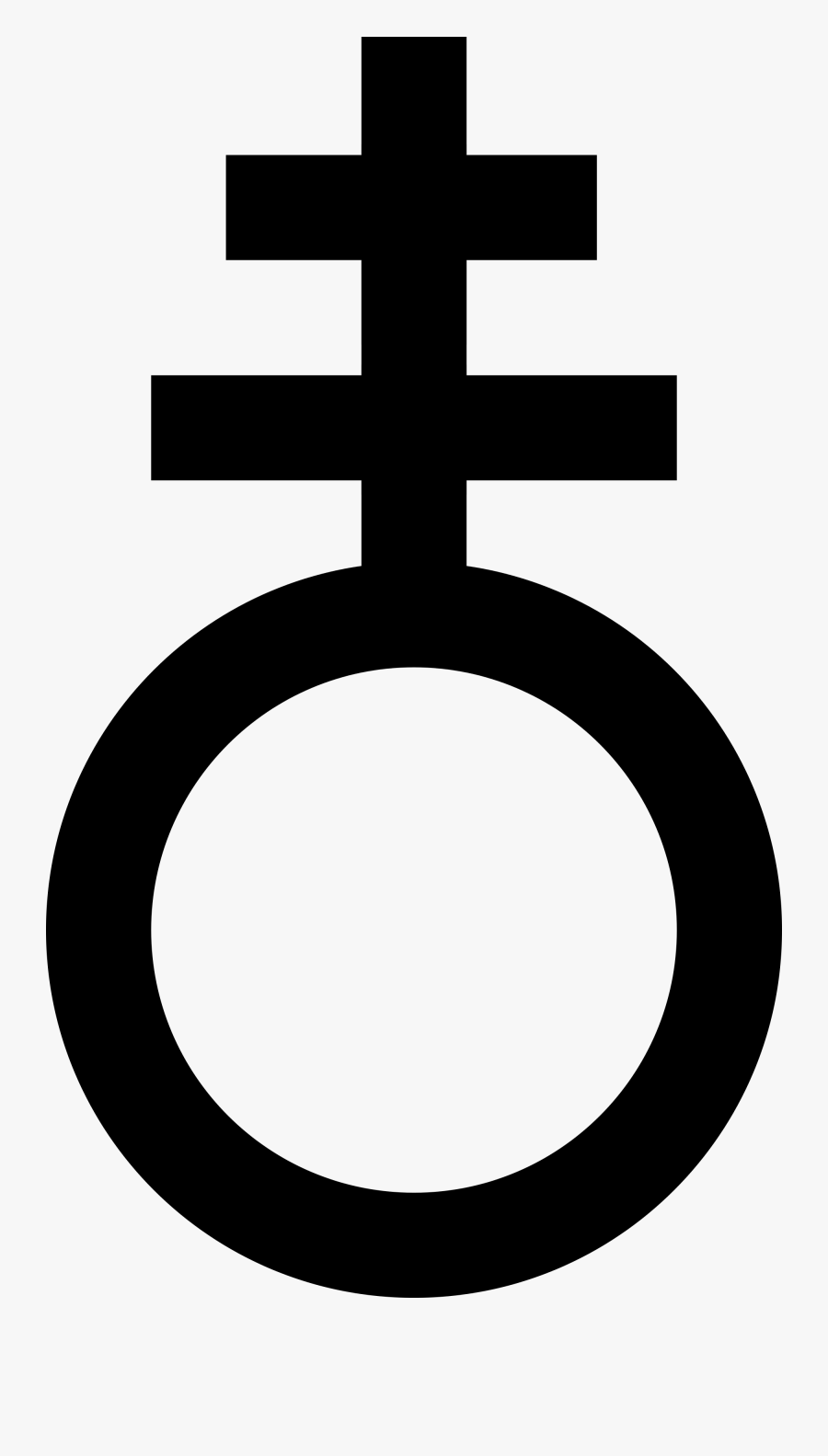 Patriarchal Cross With Circle, Transparent Clipart