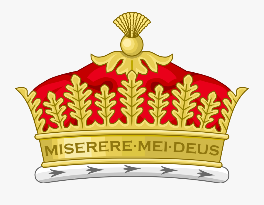 Crown Of A British King Of Arms - King Of Arms Crown, Transparent Clipart