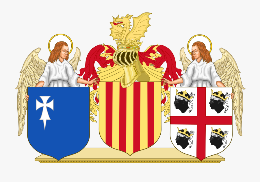 Kingdom Of Aragon Coat Of Arms Clipart , Png Download - Kingdom Of Aragon Coat Of Arms, Transparent Clipart