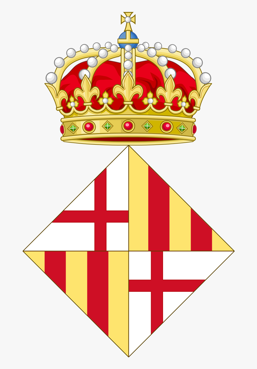Coat Of Arms Of Barcelona - Barcelona Coat Of Arms, Transparent Clipart