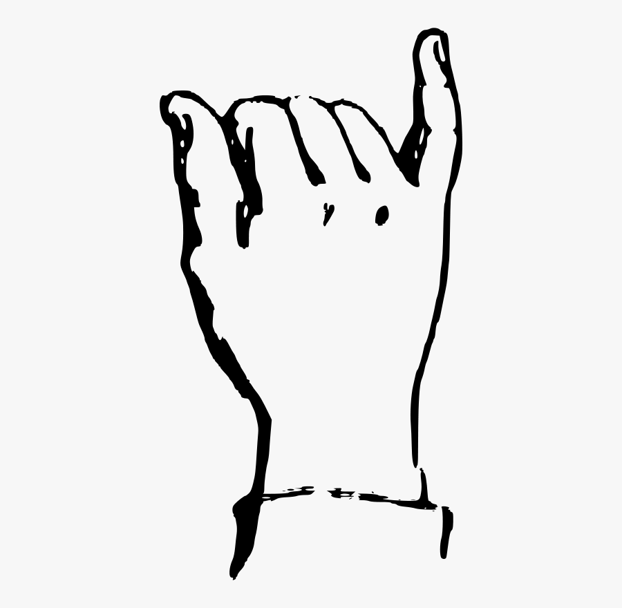 Line Art,silhouette,human Behavior - Deaf Culture, Transparent Clipart