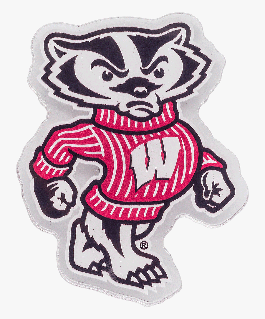 Cover Image For Cdi Corp Bucky Badger Magnet Large - Badgers Wisconsin, Transparent Clipart