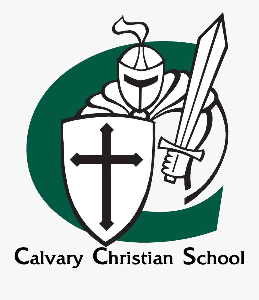 Calvary Christian Football, Jd Murray - Calvary Christian School Logo, Transparent Clipart
