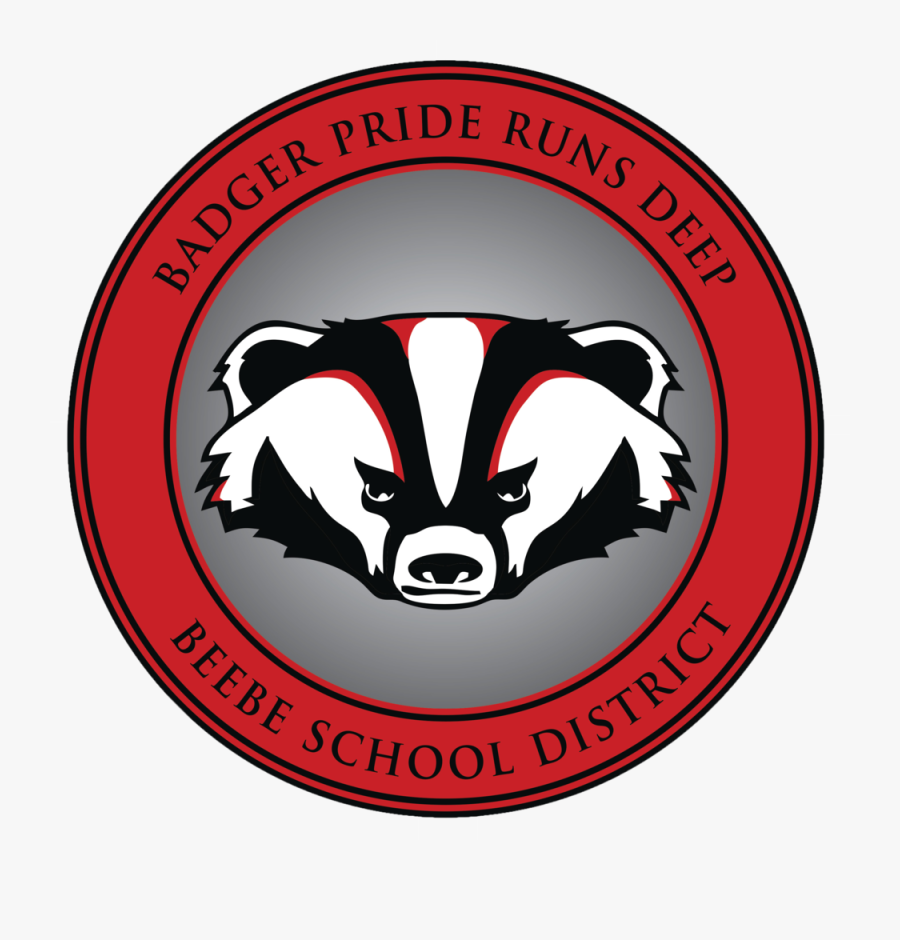 Beebe Badgers, Transparent Clipart