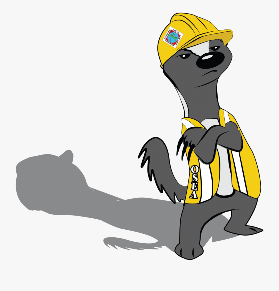 Safety Badger, Transparent Clipart