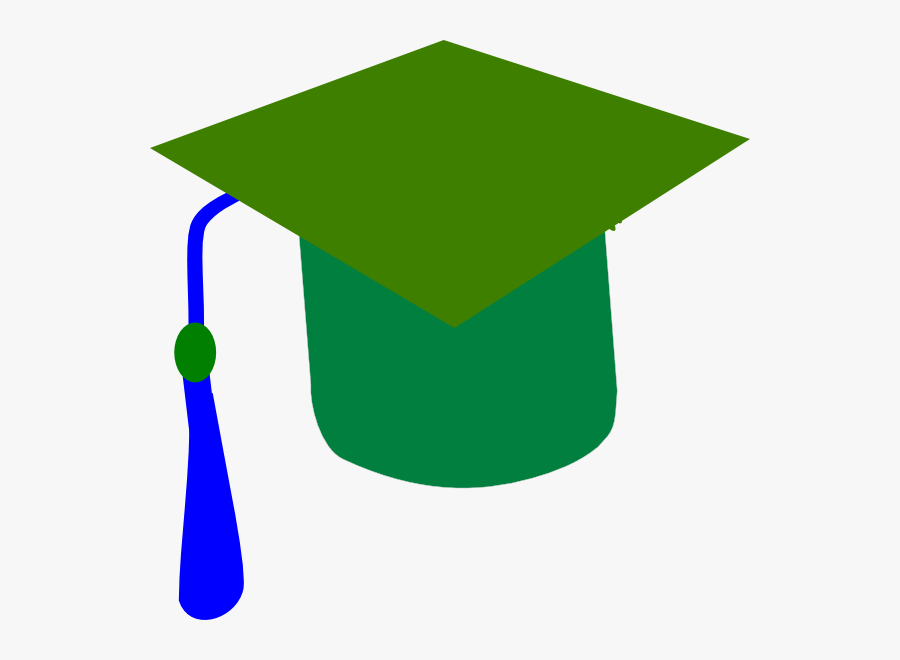 Blue Green Graduaction Svg Clip Arts - Graduation, Transparent Clipart