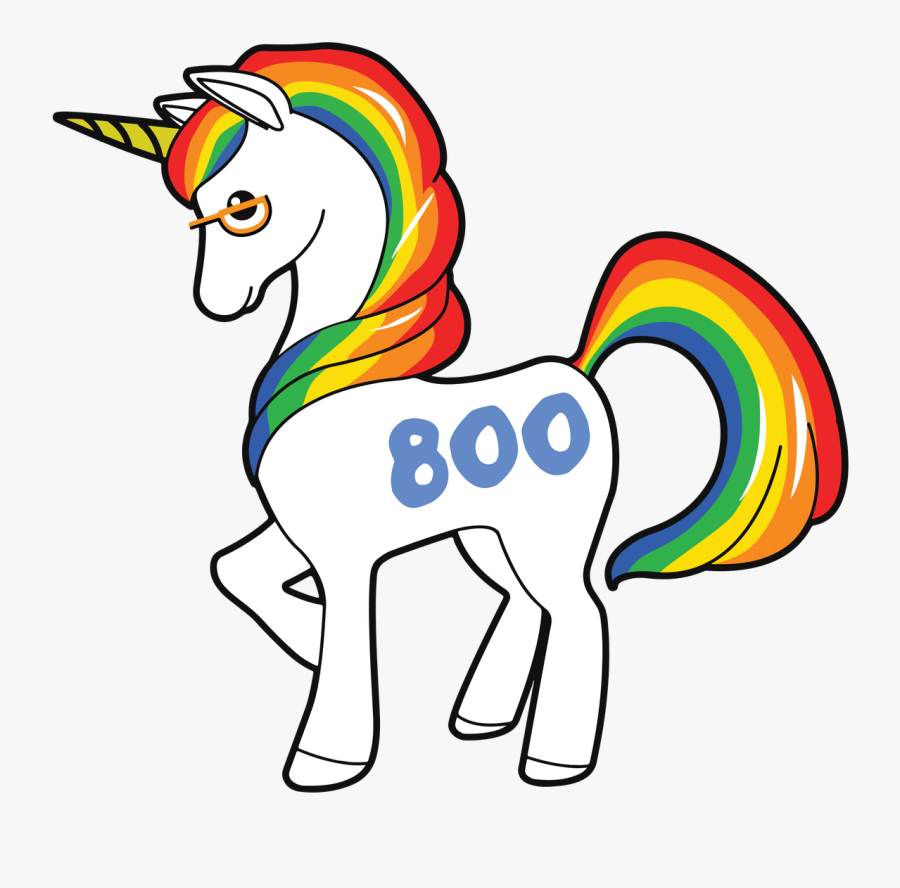 Transparent Background Unicorn Png, Transparent Clipart