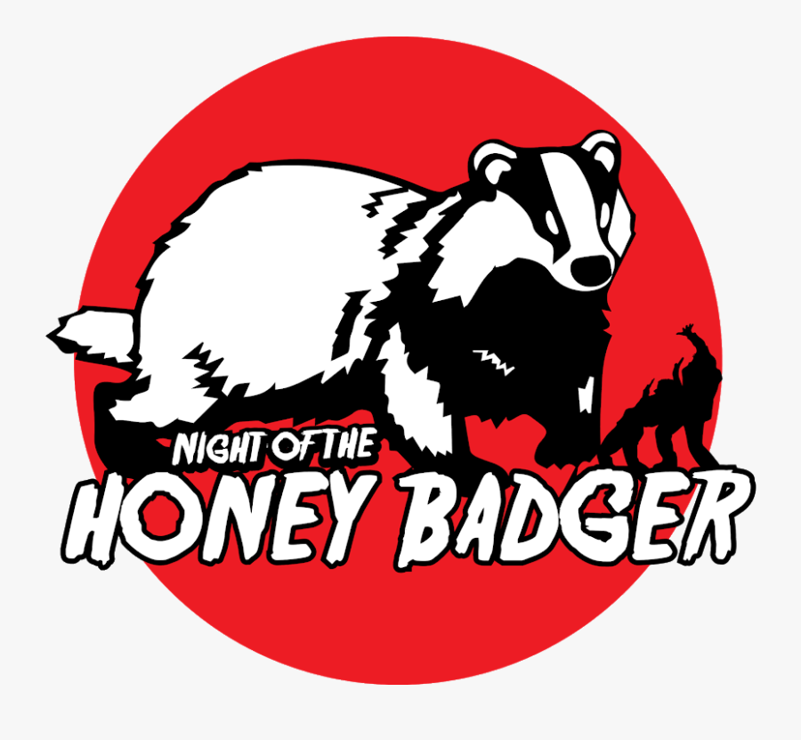 Honey Badger Outline Clipart, Transparent Clipart