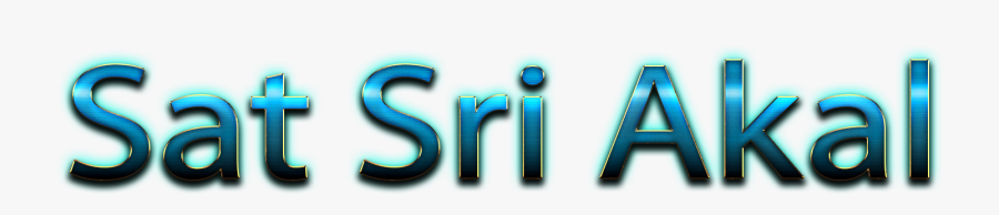Sat Sri Akal Transparent Background - Sat Sri Akal Png, Transparent Clipart