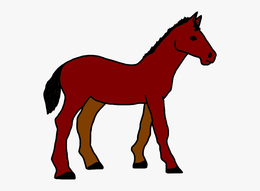 Horse Cartoon, Transparent Clipart