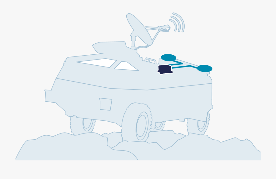 Antenna Pointing Sat Otm Blueprint - Illustration, Transparent Clipart