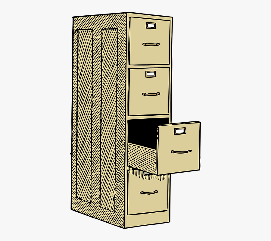 File Cabinet, Office, Furniture, File, Storage, Paper - File Cabinet Clip Art, Transparent Clipart