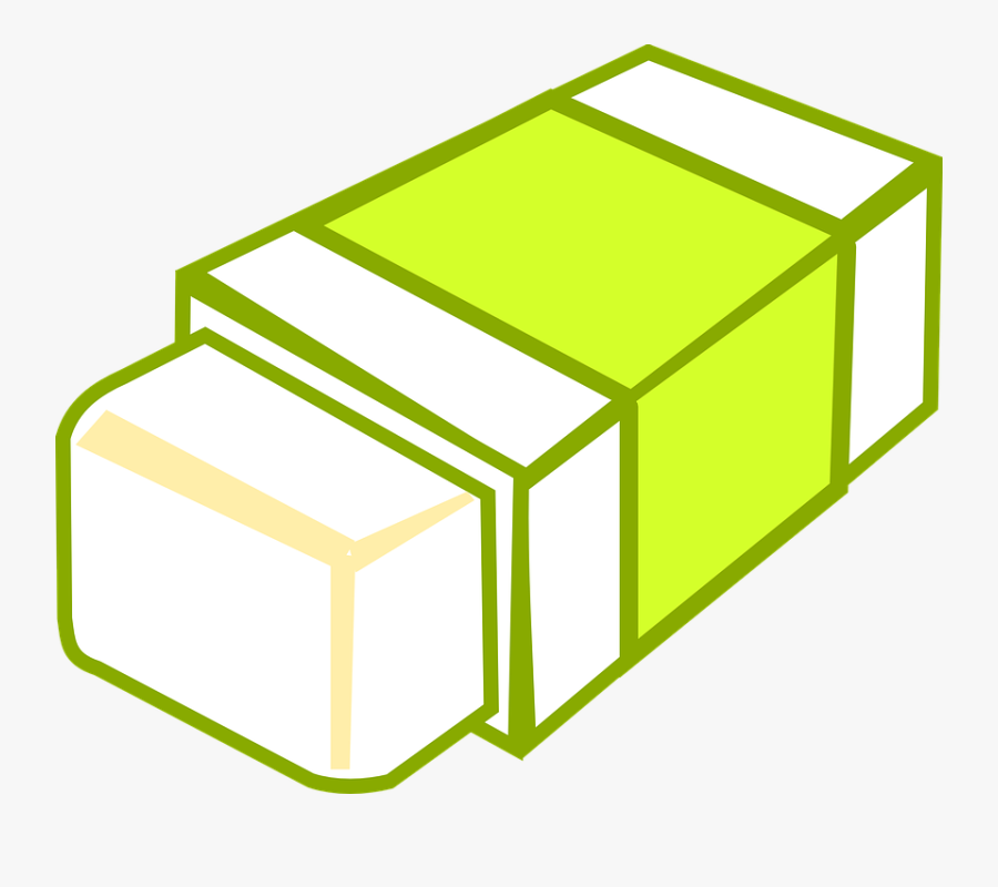 Eraser, Rubber, Tool, Office, Supplies - Eraser Clipart, Transparent Clipart