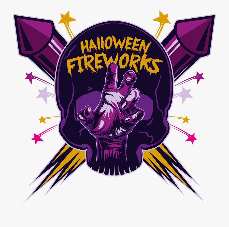 Firework Clipart Halloween - Halloween Fireworks Ragley Hall, Transparent Clipart