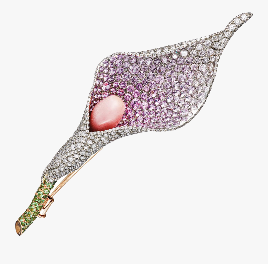 Mikimoto Calla Lily Jewelry - Perle Conch, Transparent Clipart