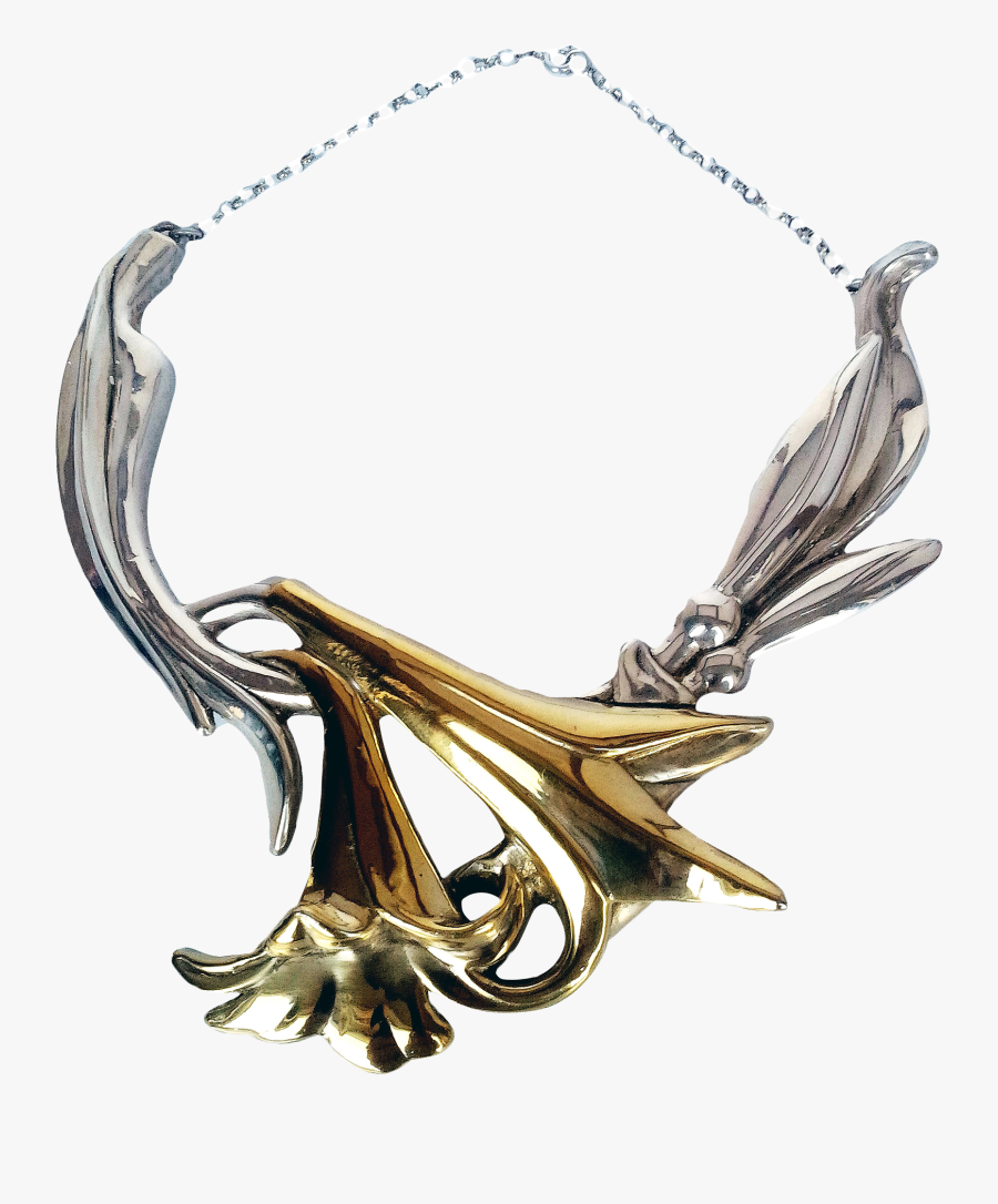 Yaacov Heller 1990"s Wearable Art Calla-lily Flower - Yaacov Heller Art, Transparent Clipart