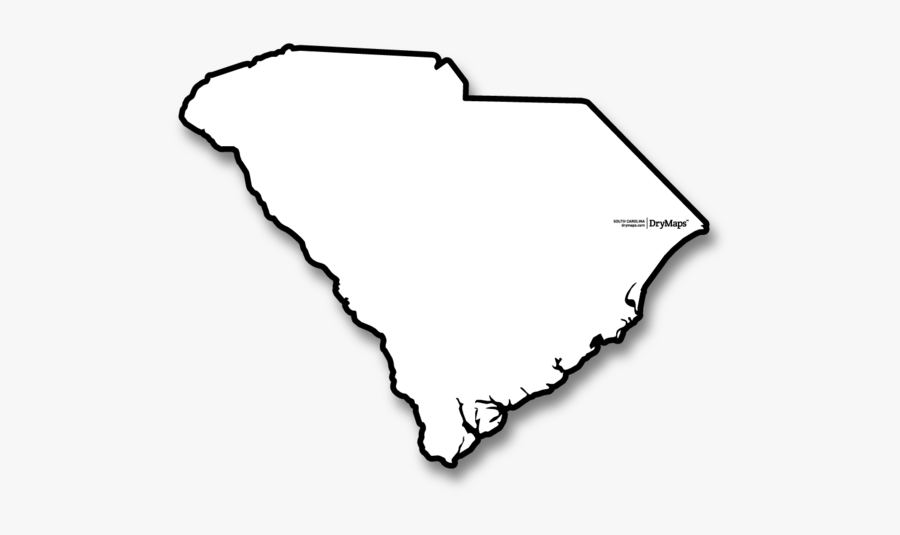 South Carolina - South Carolina Map Png, Transparent Clipart