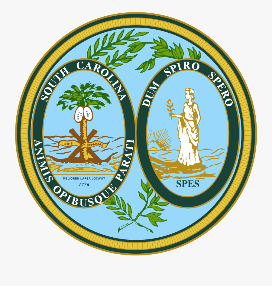 Seal Of South Carolina, Transparent Clipart