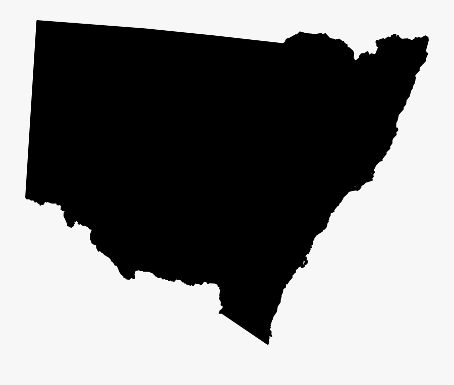 New South Wales Map Clip Art - New South Wales Shape, Transparent Clipart