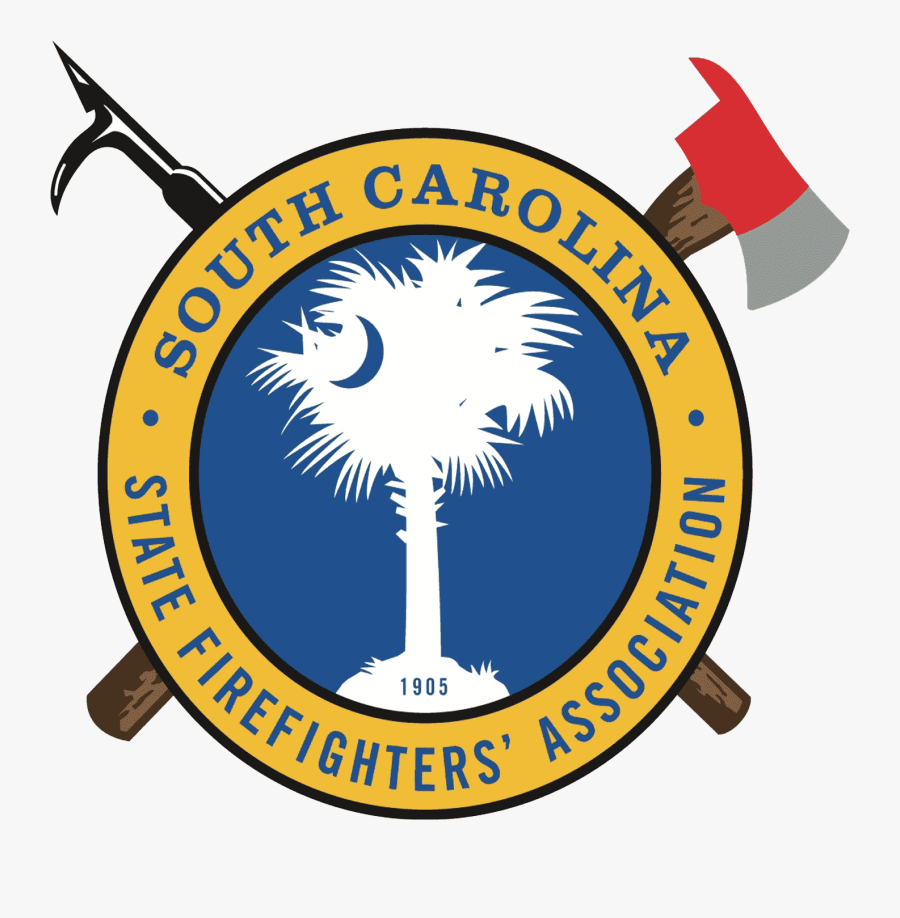 South Carolina Fire Association Logo, Transparent Clipart