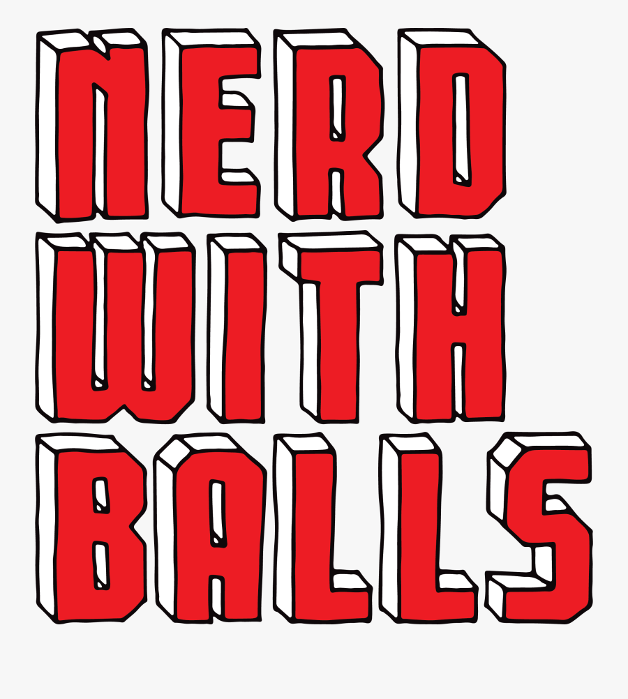 Nerd With Balls - Illustration, Transparent Clipart