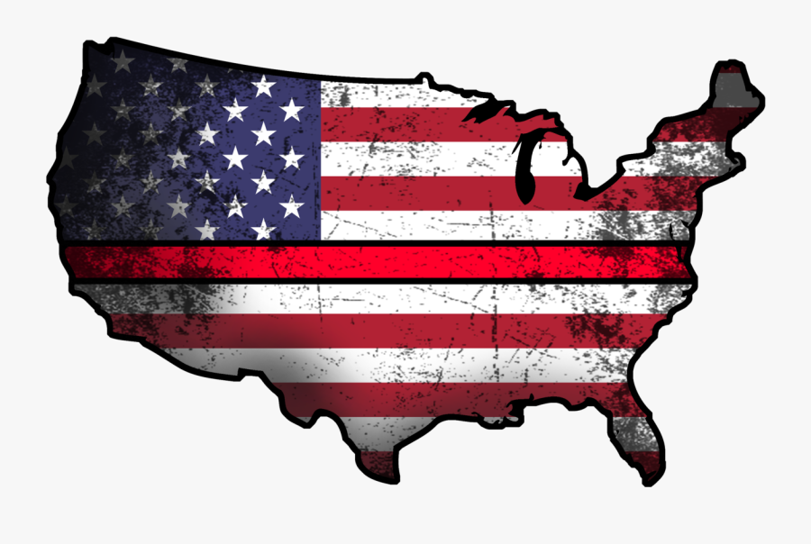 Transparent Firefighter Mask Clipart - Flag Of The United States, Transparent Clipart