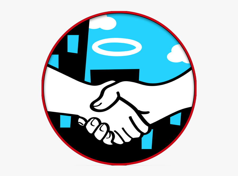 Lend Us A Pro Bono Hand - Circle, Transparent Clipart