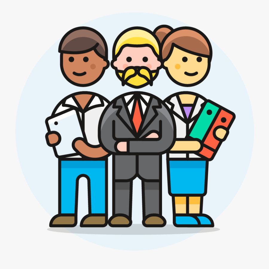 Transparent Business Team Clipart - Human Resource Clipart, Transparent Clipart