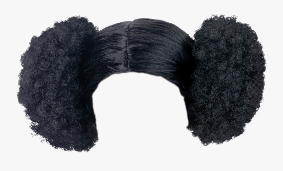 Wig Afro Poof - Afro Transparent Background, Transparent Clipart