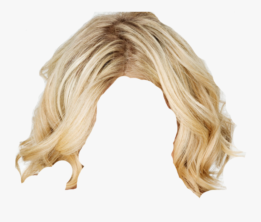 Blonde Wig Png - Blonde Hair Png Transparent, Transparent Clipart