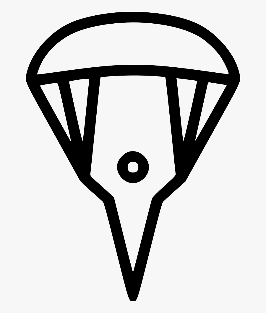 Skydiving Parachute Paragliding Glider Paraglider Skyfall - Parachute, Transparent Clipart