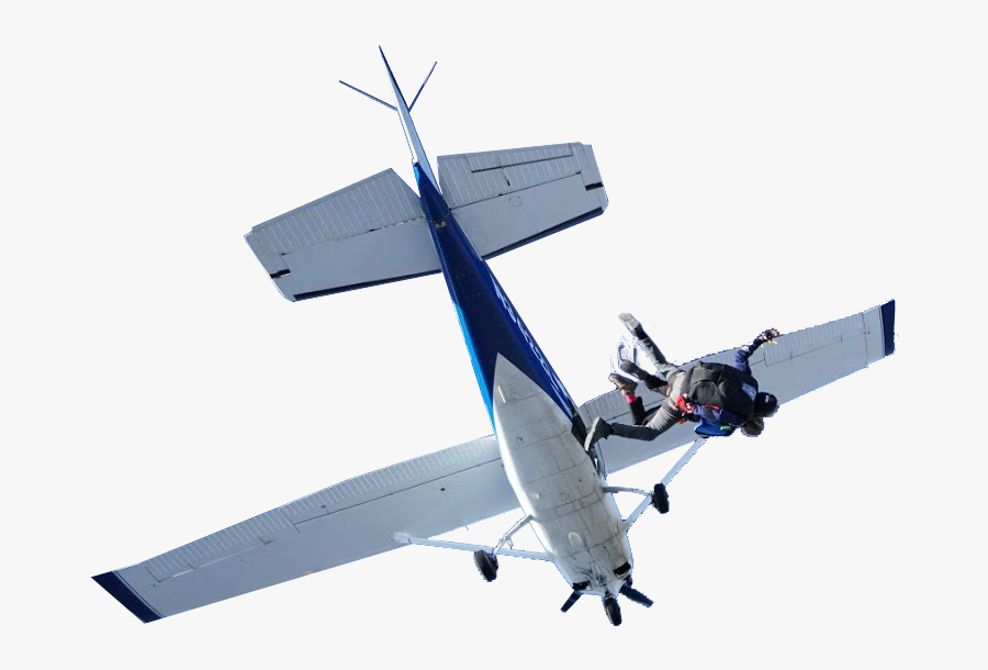Skydiving Plane Png, Transparent Clipart