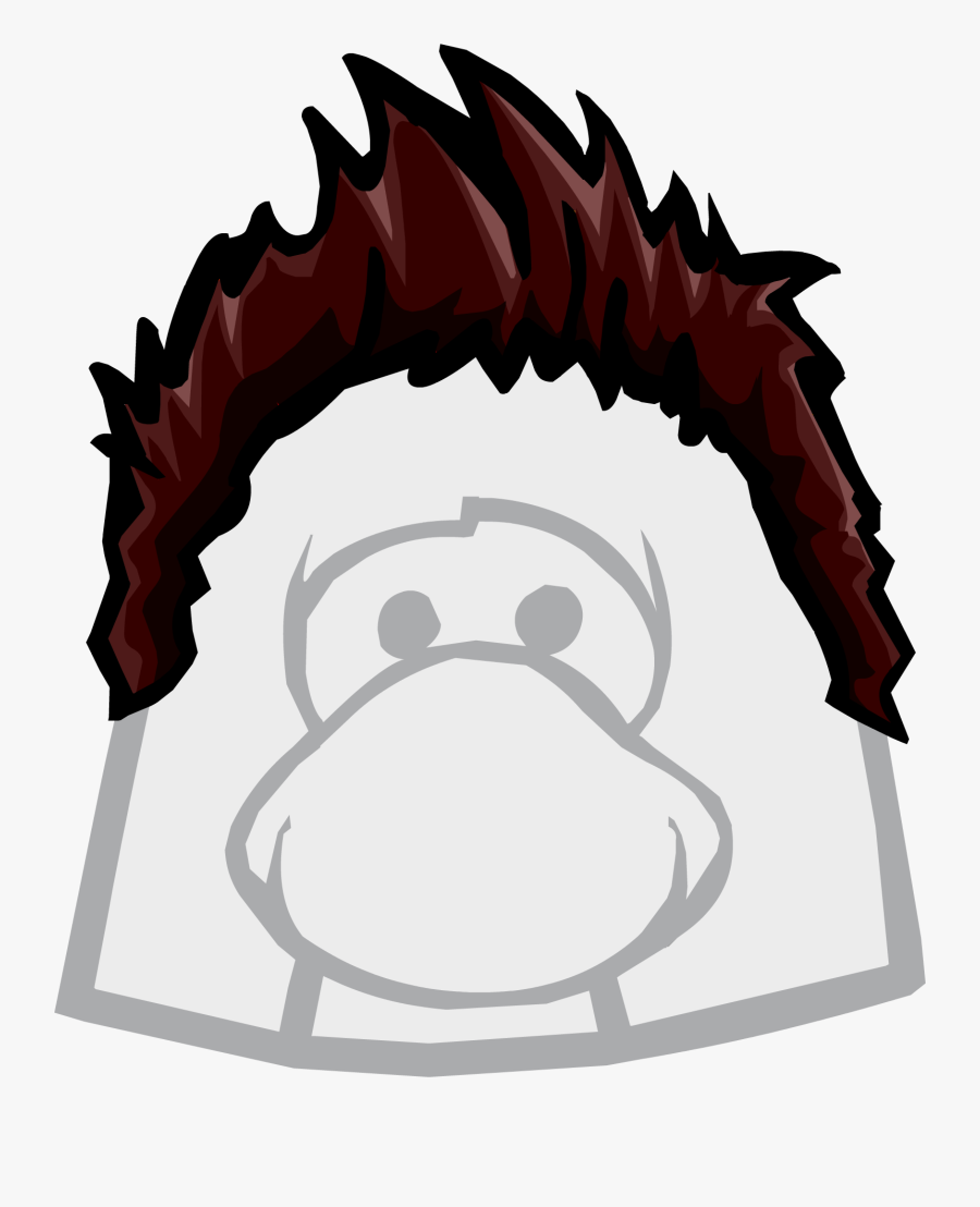 Club Penguin Wiki - Club Penguin Elvis Hair, Transparent Clipart