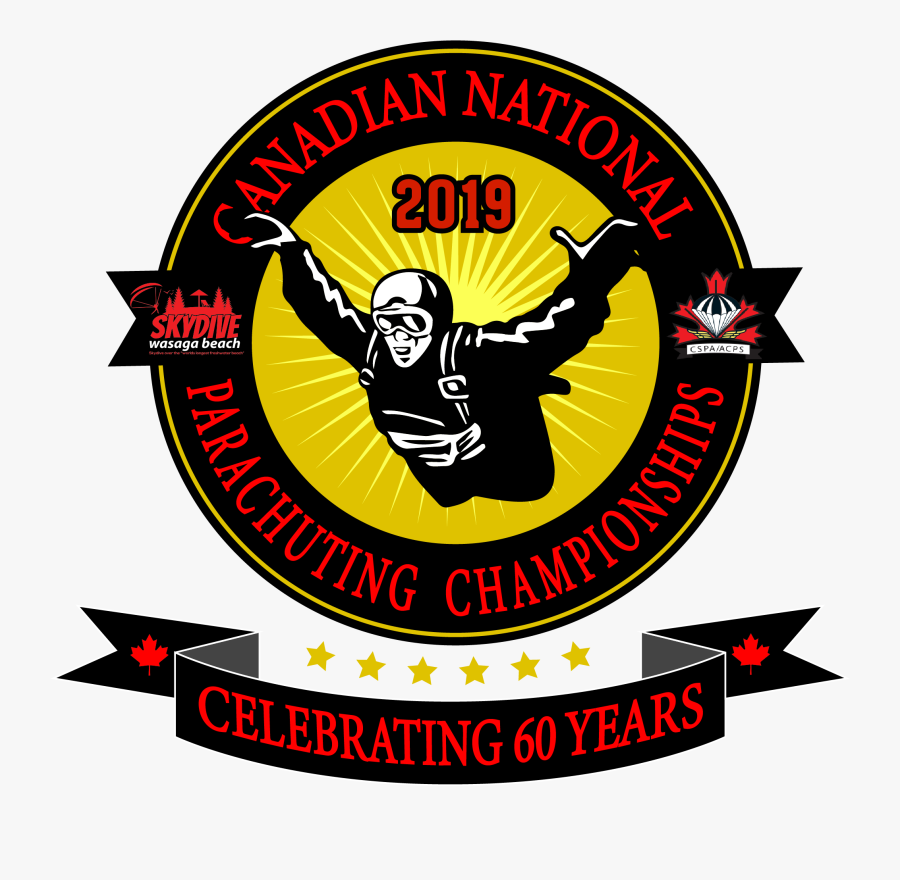 Canadian National Parachuting, Transparent Clipart
