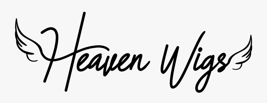 Heaven Wigs - Calligraphy, Transparent Clipart