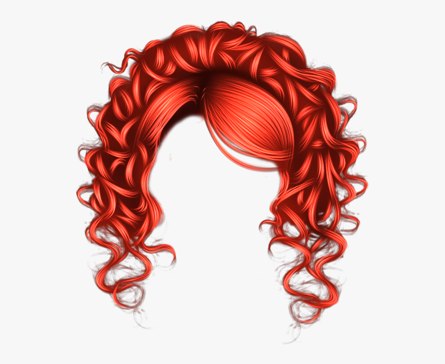 Transparent Wig Clipart - Peluca Png, Transparent Clipart