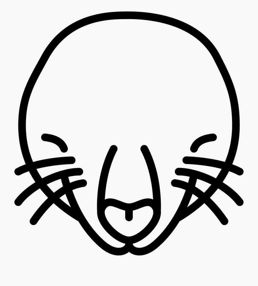 Mole Head - Máscara Toupeira, Transparent Clipart
