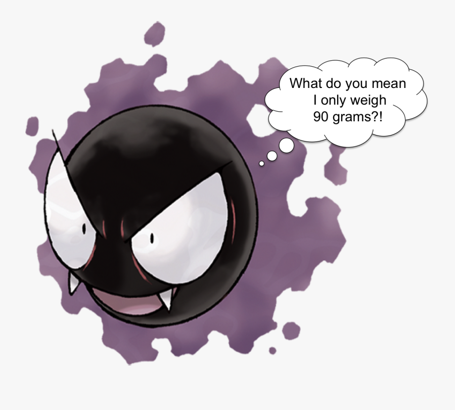 Gastly - Pokemon Ghastly, Transparent Clipart