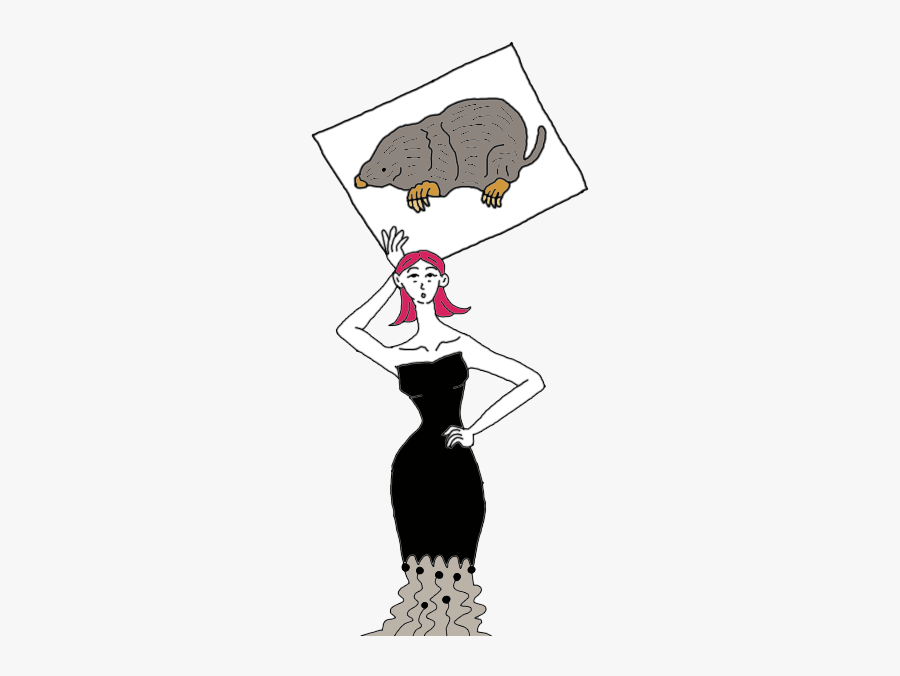 Mole - Illustration, Transparent Clipart