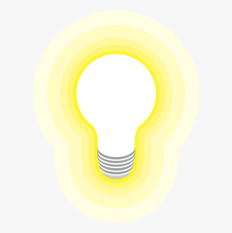 Light Bulb - Illustration, Transparent Clipart