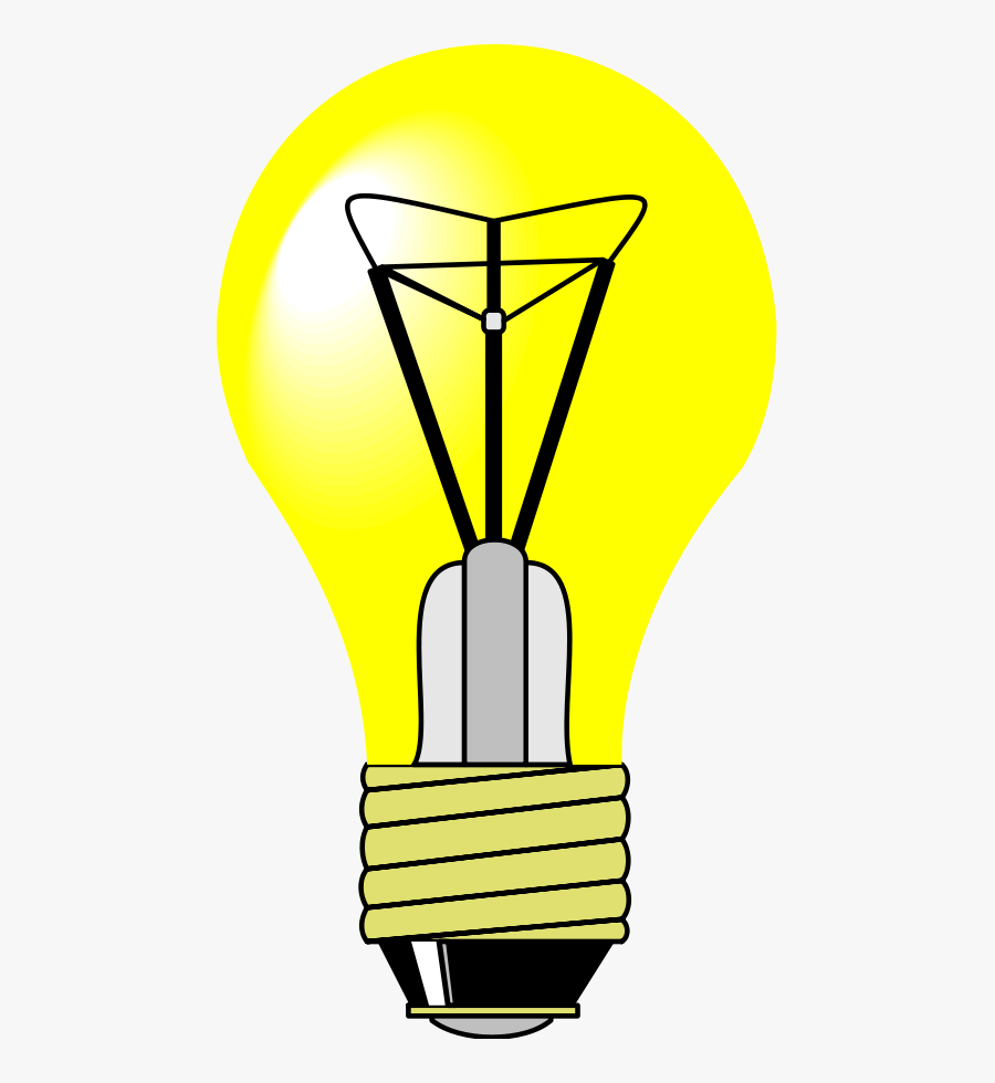 Light Bulb 01 Svg Clip Arts, Transparent Clipart