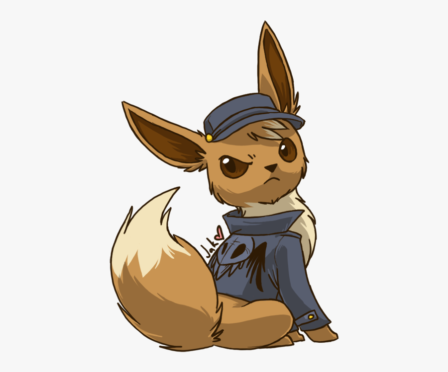 Eevee Cool, Transparent Clipart