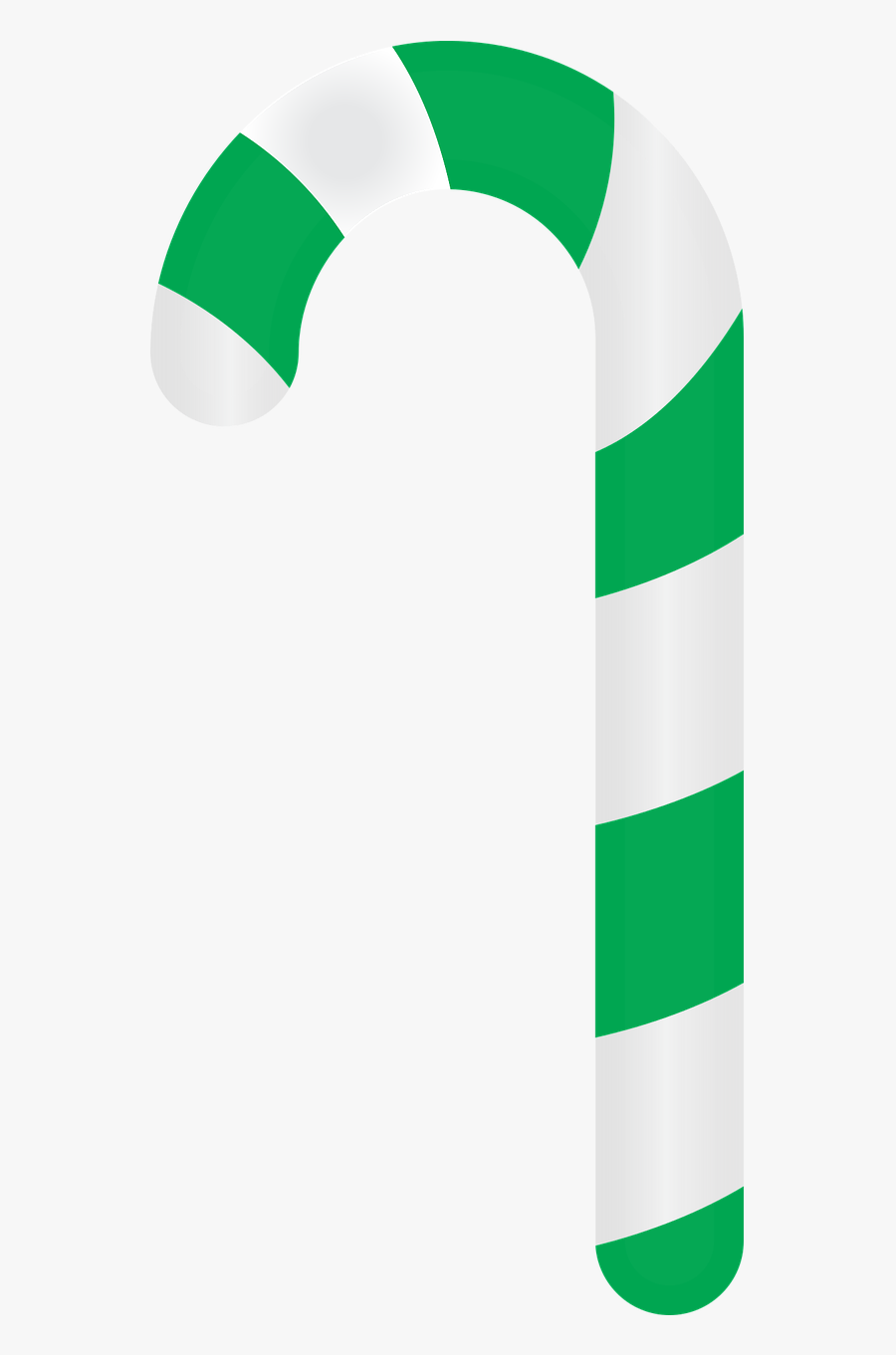 Green Candy Cane Png Clipart , Png Download - Green Candy Cane Png, Transparent Clipart