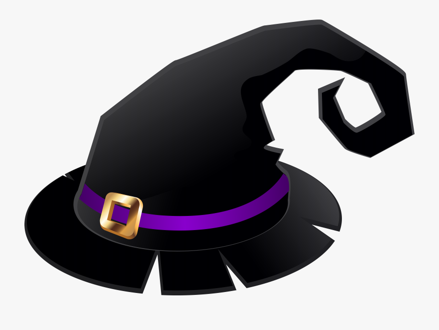 Hat Clip Art - Transparent Background Witch Hat Png, Transparent Clipart
