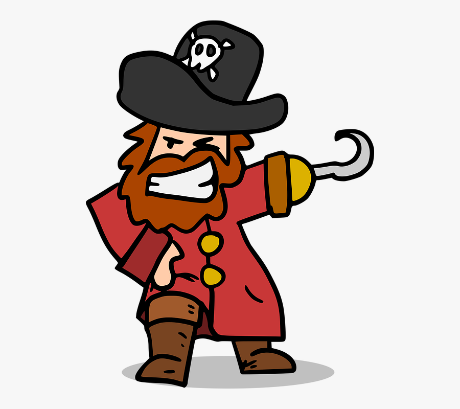 Pirate, Corsair, Captain, Pirates, Privateers, Costume - Piracy, Transparent Clipart