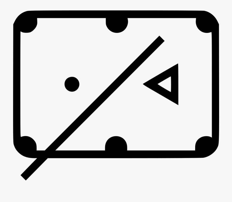 Billiards Table - Pool Table Icon Png, Transparent Clipart