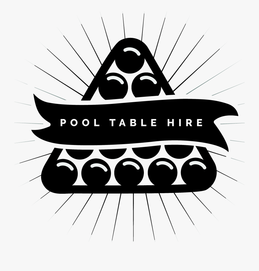 Pool Table Hire - Vector Basketball Hoop Black And White, Transparent Clipart