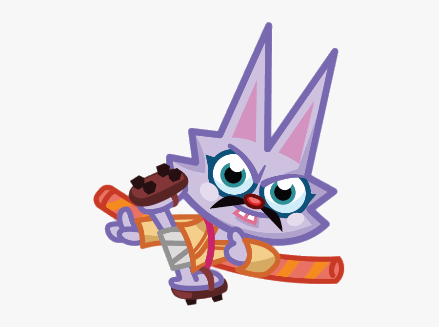 Bruce The Power Chihuahua Right Leg Kick - Cartoon, Transparent Clipart