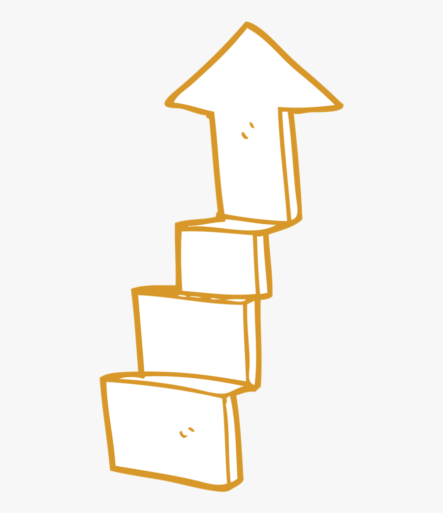 Roadmap To Freedom - Cartoon Image Of Feet Stepping Up, Transparent Clipart